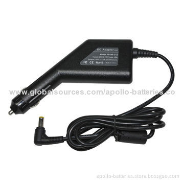 Acer 19V 3.42A Compatible Laptop Power Car Charger, Measures 5.5 x 2.1mm